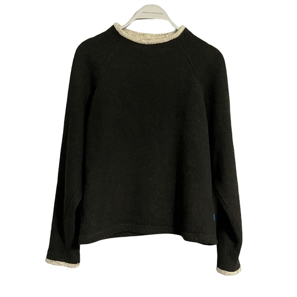 Kuhl Alf Dark Gray Green Long Sleeve alpaca Fleece
Pullover Sweatshirt medium